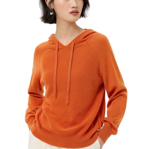 Cotton Polyester Winter Women Hoodies <b>Waterproof</b> Custom Logo Front Wholesale Professional Manufactured Newest Top Product - Product Image 5