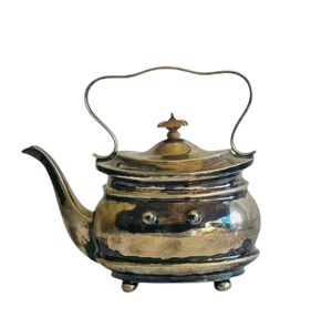 Bouilloire à thé à poignée design Bouilloire décorative Théière Bouilloire en métal artisanale pour restaurants et cafés - Product Image 2