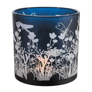 Bougeoir en verre galvanisé Tasse vide Bougeoir multicolore Bougeoir, décoration de bureau pour la maison - Product Image 3