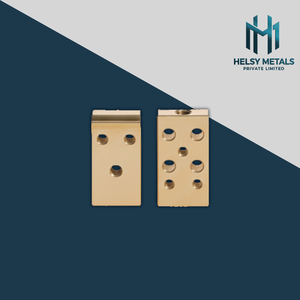 Bloc de connexion en laiton usiné CNC de haute qualité, filetage précis, borne métallique pour systèmes de mise à la terre d'équipements industriels - Product Image 1