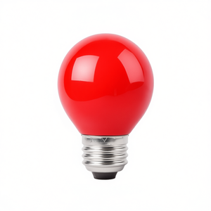 Bombilla Incandescente Esférica E27 de 25W 24V Roja con 45x76 25W Roja con 45x76 - Product Image 2