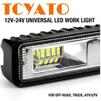 Ampoules LED TCYATO pour voitures, éclairage de travail LED 12V-24V universel pour voitures, éclairage de modification tout-terrain LED pour Lada et Dune Buggies