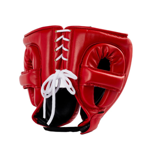 Wholesale Price Red Winning Boxing Sparring Boxing Gloves Head <b>Guard</b> <b>Groin</b> <b>Guard</b> Top Quality Genuine Leather Custom MS-SP-2563 - Product Image 4