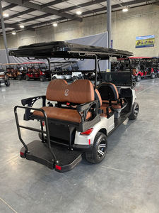 รถกอล์ฟไฟฟ้า6-Seater พร้อมแบตเตอรี่ลิเธียมรถเข็นกอล์ฟอุปกรณ์เสริมรถคลับรุ่น2023 - Product Image 6