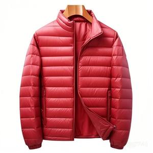 Chaqueta Acolchada Ligera y Plegable para Hombre, Chaqueta de Invierno Aislada, Impermeable, Cálida y Acolchada para Viajes - Product Image 1