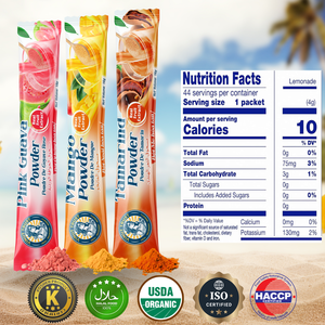 Prix d'usine de poudre de mangue de qualité supérieure Jus de fruits colorés aromatisés Fabricant VINUT TRUST Vente en gros OEM ODM avec échantillon gratuit - Product Image 2