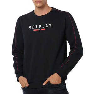 Sweat-shirts pour hommes de nouvelle conception, séchage rapide, teinture unie, confortables, élégants, logo personnalisé, en polyester/coton pour l'hiver, prix bas - Product Image 1