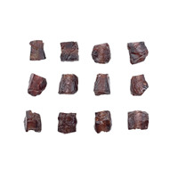 Perles de pierre brute de grenat naturel de 8-10mm percées en gros pierre de naissance de janvier pierre précieuse brute pour la fabrication de bijoux