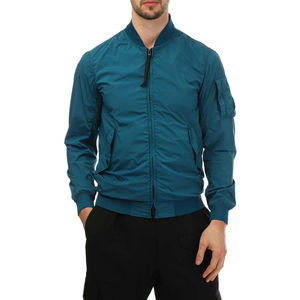 2025 New Fast Shipments Winter Business Style Men's One-Piece Thickened <b>Fleece</b>-<b>Lined</b> Bomber <b>Jacket</b> OEM Service Customized - Product Image 2