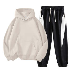 baggy pants sweatsuits sweatpants Casual Sportswear Tracksuit Set Winter Two Pcs Jogger Pants Hoodies <b>Sweatshirts</b> - Product Image 6