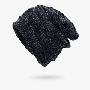 Bonnet en tricot d'hiver de qualité supérieure, doux, chaud, extensible, unisexe, décontracté, pour l'extérieur, bonnet épais en tricot côtelé - Product Image 4