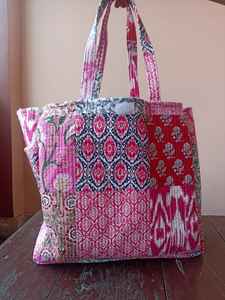 Sac fourre-tout multicolore Sacs fourre-tout de luxe de qualité supérieure fabriqués en Inde Produit du fabricant et exportateur indiens - Product Image 4