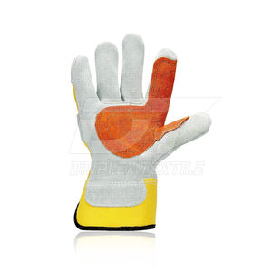 Guantes DE TRABAJO protectores de la mejor calidad Guantes de trabajo de cuero antideslizantes resistentes al desgaste para seguridad - Product Image 3