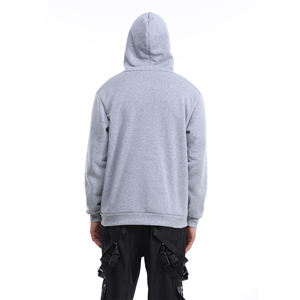 Sudaderas con capucha para hombre Harajuku Hip Hop chaqueta con cremallera completa abrigo Streetwear Punk bolsillo suelto sudaderas con capucha y sudaderas para hombre - Product Image 3