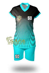 Uniforme de voleibol unisex con diseño de camiseta para hombres y mujeres para jugadores de voleibol - Product Image 5