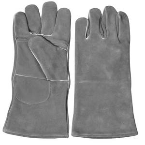 La mejor fabricación Guantes de soldadura de cuero Premium Llegada Resistencia al calor Guantes de seguridad razonables Resistencia al calor personalizados - Product Image 3