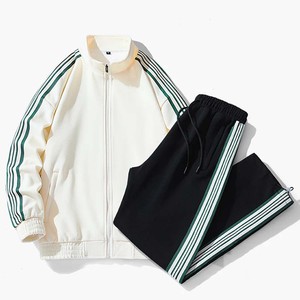Pantalones de chándal holgados con estampado reflectante para hombre, pantalones de chándal cortavientos con cordón, pista deportiva forrada de malla - Product Image 5
