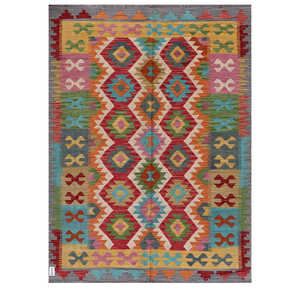 พรมกิลิมไมมาณา อัฟกานิสถาน ขนาด 202 x 151 ซม. ชุดพรมปูพื้น - Product Image 1