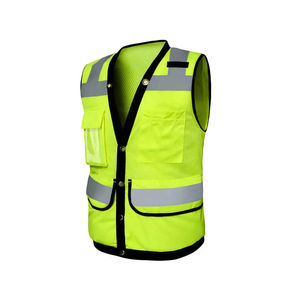 Custom Logo Pocket Work Construction <b>White</b> Safety <b>Vest</b> Safety Jackets Personalized Safety <b>Vest</b> With Pockets quick dry <b>men</b> <b>vest</b> - Product Image 6