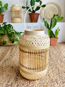 New Designs Rattan Circus <b>Tent</b> for <b>Kid</b> Toys Collection Eco Friendly Small Storage Basket with Lid Made in Vietnam HNH Craft - Product Image 2