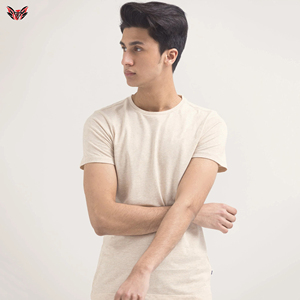 Productos más vendidos Nueva moda Peso ligero Reciclar Poliéster Hombres Camiseta Directo de fábrica Hecho de manga corta Hombres Camisetas - Product Image 3