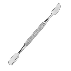 Poussoir à cuticules à Double tête personnalisé de haute qualité en acier inoxydable jetable pour le nettoyage des ongles - Product Image 4