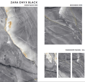 กระเบื้องแผ่นพอร์ซเลนขนาด800X1600มม. ดีไซน์ทันสมัยสำหรับอาคารสำนักงานกันไฟกันน้ำมีผลแกะสลักพื้นผิวมันวาวสูง - Product Image 5