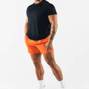 Nueva llegada de color sólido y de la mejor calidad de manga corta personalizada 100% algodón ligero 250Gsm tela de punto en blanco para hombres - Product Image 4