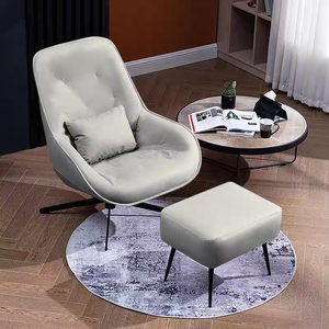 Sillón moderno de varios colores con diseño giratorio para muebles de sala de estar - Product Image 4