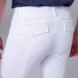Pantalones ecuestres elegantes, pantalones de montar a caballo para hombre, suaves y flexibles, personalizados a granel, al por mayor - Product Image 5