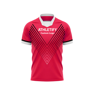 Logo de l'équipe et chiffres Vêtements de sport confortables pour les jeux de football Maillot de football et maillot de football personnalisables - Product Image 1