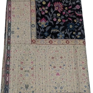 Professional Manufacturer's High Quality Embroidered <b>Wool</b> Shawl for Women Soft Top <b>Fabric</b> Bulk Quantity for Muslims - Product Image 1