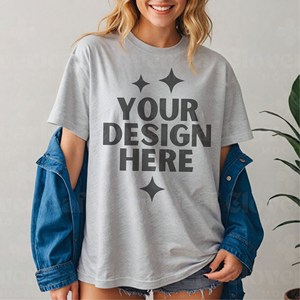 Camiseta Unisex 100% Algodón Estilo Básico con Impresión de Logotipo Personalizado 2D para Colores Cómodos 1717 Hecho en Vietnam Estilo Básico - Product Image 1