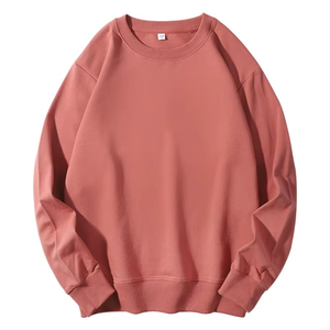 Sudadera de Cuello Redondo para Hombre, Talla Grande, con Logotipo Personalizado en Relieve, Impresión Puff, Algodón Ecológico, Tinte Liso, Alta Calidad - Product Image 6