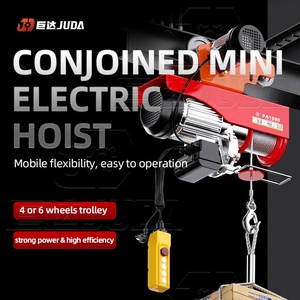 Polipasto Eléctrico de Cable de Alta Eficiencia, Polipasto Portátil Accionado por Motor, Mini Cabrestante Eléctrico 220V para Elevación y Uso Industrial - Product Image 2