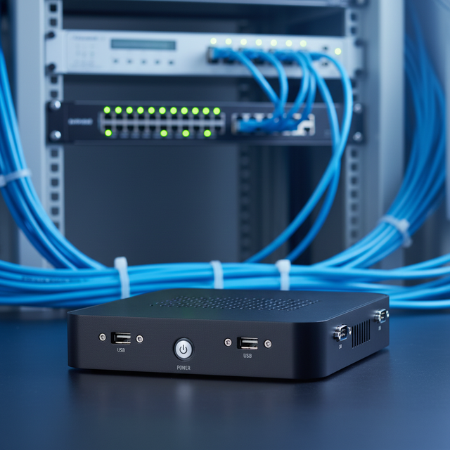 New RK3588 Quad Core 16GB RAM 1TB SSD ARM Architecture 6TOPS NPU Rockchip Mini PC with Dual 2.5G Gigabit Ethernet Port