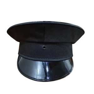 Casquettes à visière bleu marine vente en gros de couvre-chef de qualité supérieure chapeau à visière fabriqué en usine casquette de cérémonie élégante réglable sur mesure - Product Image 1