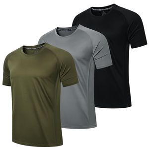 Chemises de sport pour hommes, T-shirt à l'humidité Dry Fit, T-shirts à manches courtes Gym Athletic - Product Image 4