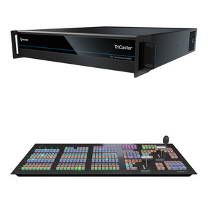 Vizrt TC1 TriCaster con Panel de Control Dual Flex para Sistemas de Equipos de Escenario - Product Image 1