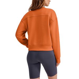 Sweat-shirt court tendance pour femme, pull doux décontracté, pull court décontracté pour femme, sweat-shirt court 2026 - Product Image 5