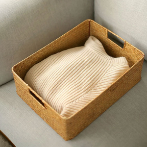 Sedge Seagrass Eco-Friendly Storage <b>Baskets</b> Kids Toys Organizer for <b>Nursery</b> Kitchen Home Use Wholesale <b>Laundry</b> <b>Basket</b> - Product Image 4