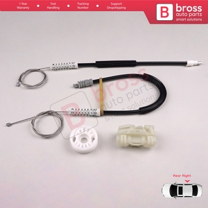 Kit de réparation de lève-vitre arrière droit BWR537 pour 607 9D 9U 1999-2010 9224A0 - Product Image 2