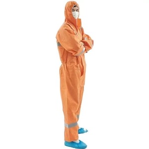 Overol de Seguridad Antiestático Tipo No Tejido, Overol Protector con Cinta Reflectante, Trajes de Trabajo, Servicio OEM - Product Image 3