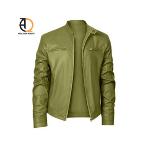 Chaquetas de Cuero de Moda, Chaqueta de Cuero para Hombre de Alta Calidad al Mejor Precio, Chaqueta de Manga Larga para Hombre - Product Image 6