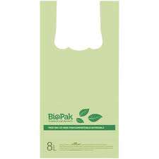 Bolsas de la compra de camisetas biodegradables personalizadas al por mayor para supermercados y tiendas - Product Image 3