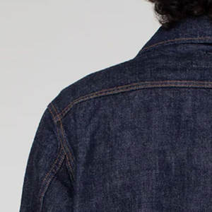 แจ็กเก็ตยีนส์สำหรับผู้ชายแห้งเร็วเสื้อแจ็กเก็ตเดนิมแนวสตรีทน้ำหนักเบาระบายอากาศ - Product Image 4