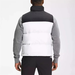 Gilet bouffant sans manches pour hommes en plein air Offre Spéciale avec logo en caoutchouc meilleure qualité veste bouffante pour hommes sans manches hommes bouffant - Product Image 2