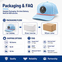 Nueva Gorra Deportiva de Béisbol y Golf de 5 Paneles, Personalizada con Logotipo de PVC, Impermeable, de Poliéster, Ajustable, con Diseño de Leopardo y Corte Láser