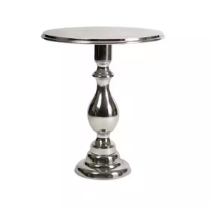 Azora Industries Table basse en aluminium personnalisée Style traditionnel poli uni Écologique Durable Hauteur réglable Vivre - Product Image 4