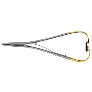 Portaagujas de acero inoxidable de 15cm Extra fino, herramienta de instrumento quirúrgico Manual - Product Image 1